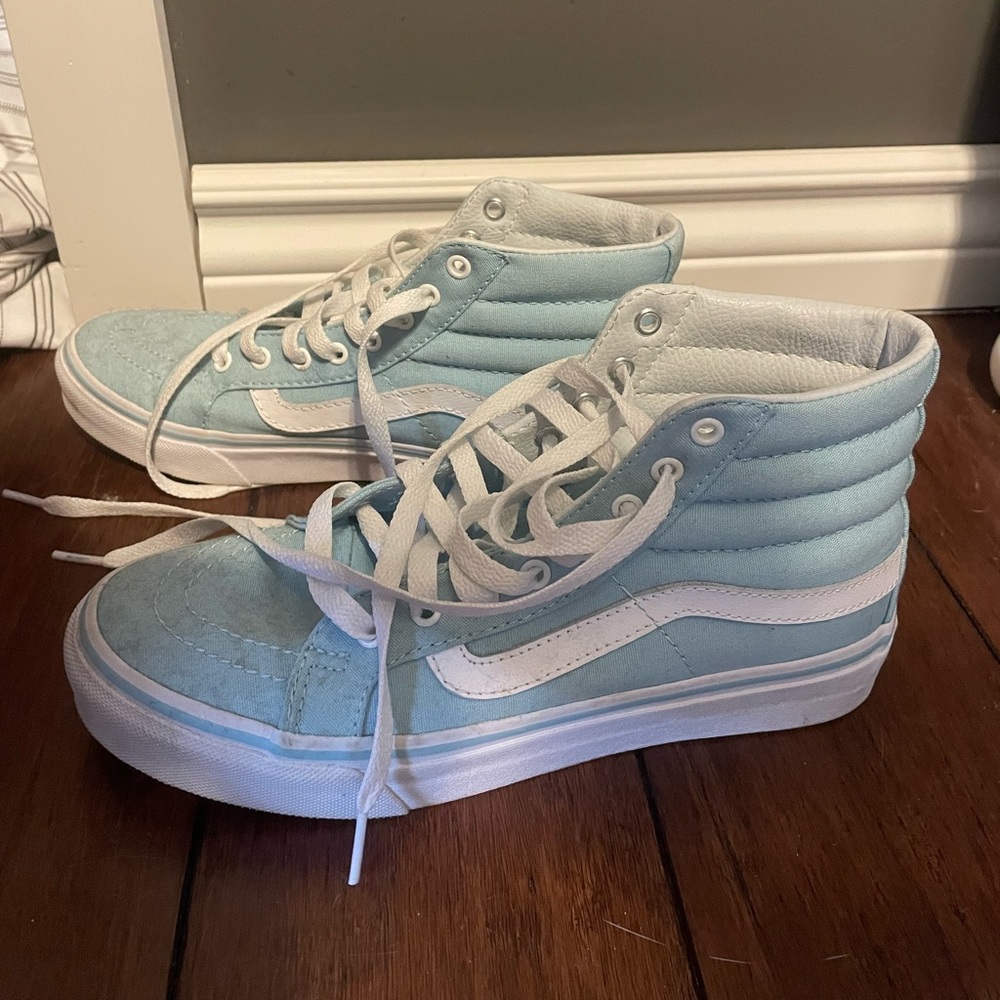 Light Blue Vans (M5/W7.5)